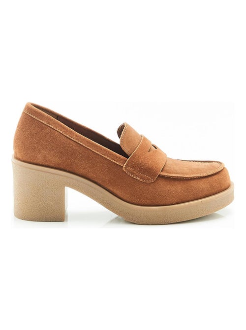 Mocassins à talon Amortyl - Damart - Kiabi