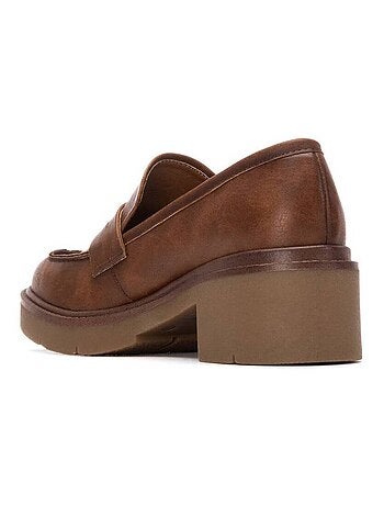 Mocassins à talon femme