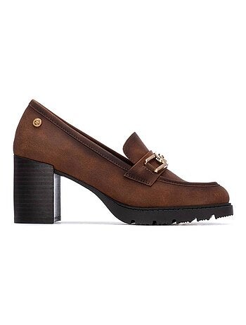 Mocassins à talon femme