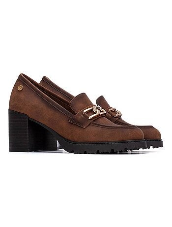 Mocassins à talon femme