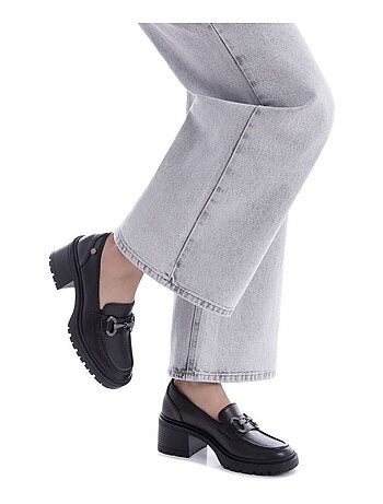 Mocassins à talon femme