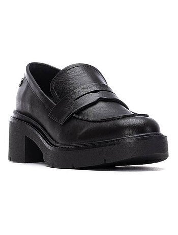 Mocassins à talon femme