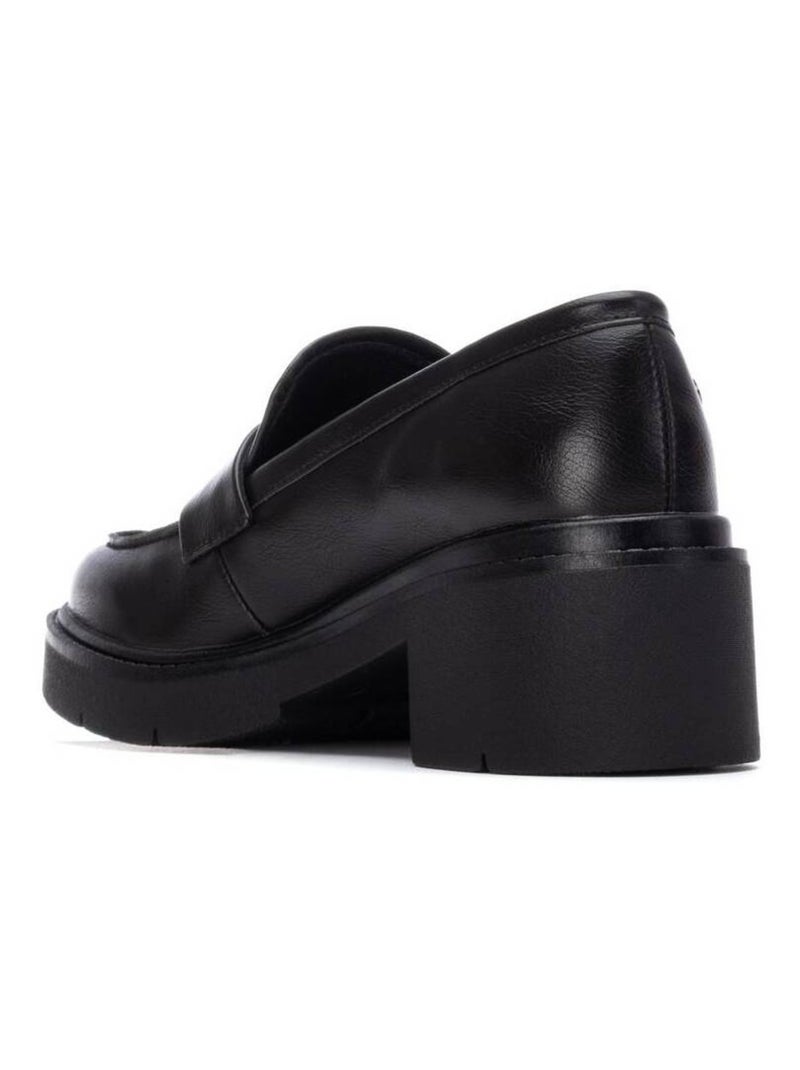 Mocassins à talon femme Noir - Kiabi