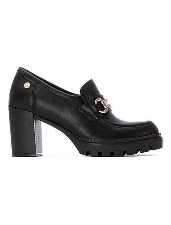 Mocassins à talon femme