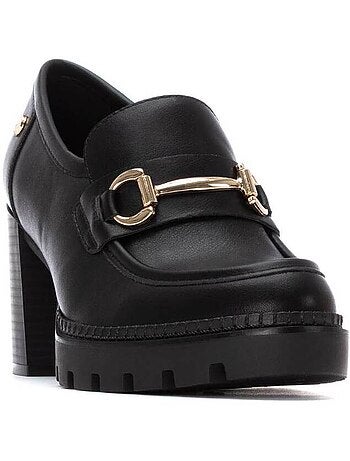Mocassins à talon femme