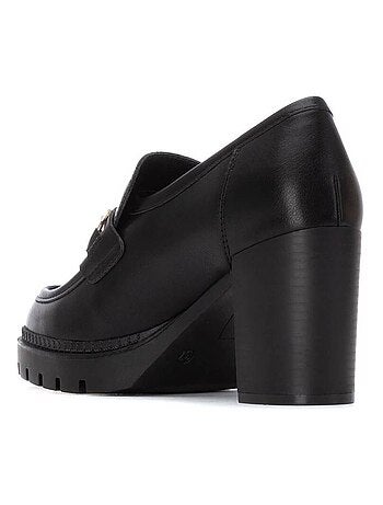 Mocassins à talon femme