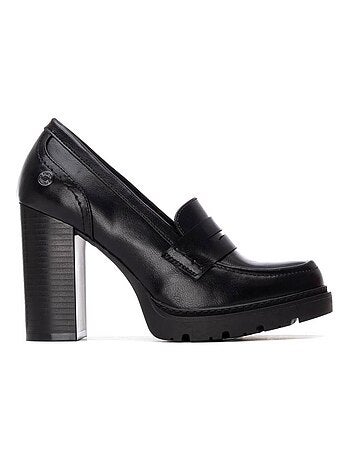 Mocassins à talon femme