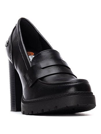 Mocassins à talon femme
