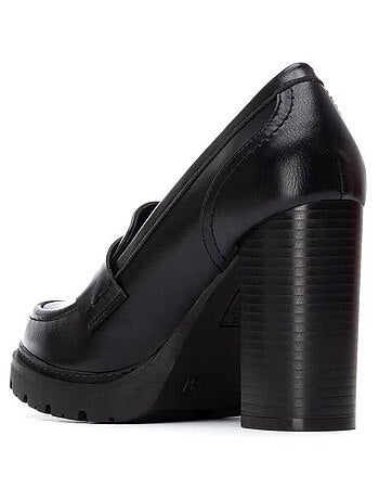 Mocassins à talon femme