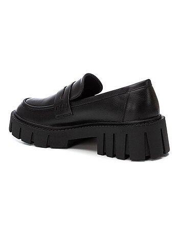 Mocassins à talon femme