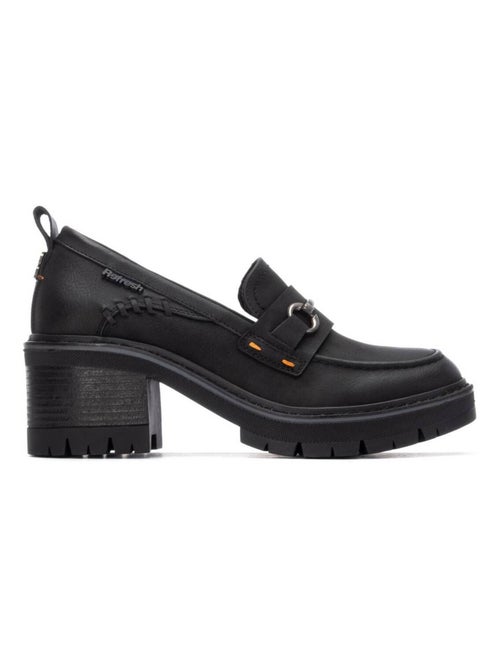 Mocassins à talon large femme - Kiabi