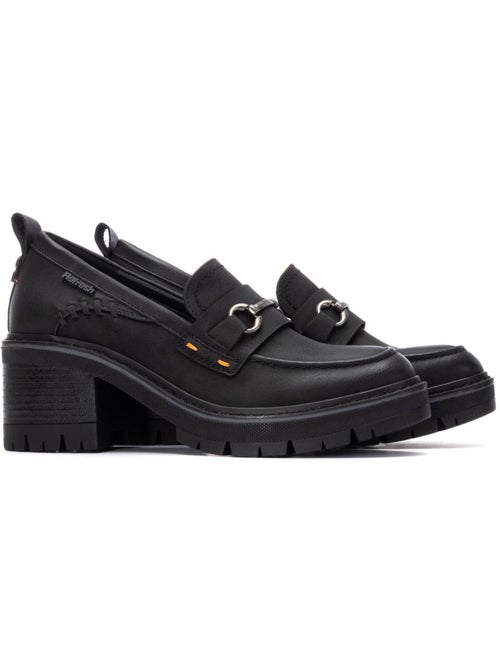 Mocassins à talon large femme - Kiabi