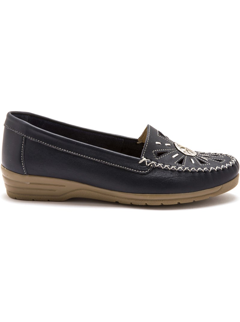 Mocassins ajourés - PEDICONFORT Bleu - Kiabi