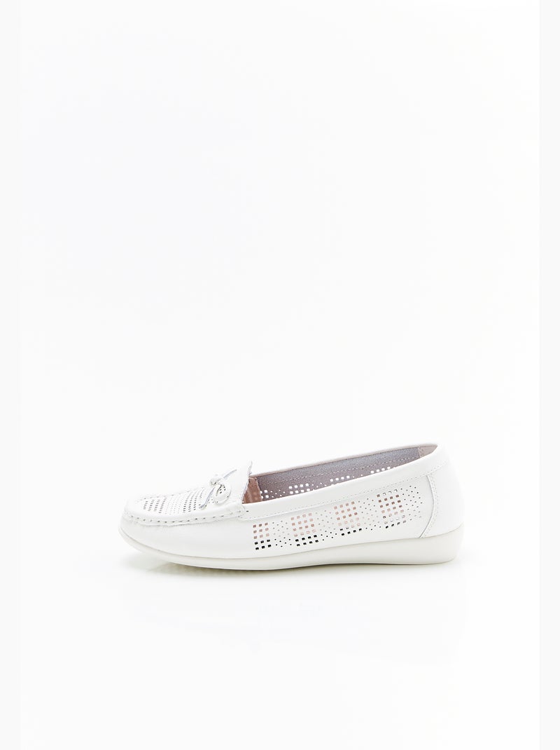 Mocassins ajourés Climatyl - Damart Marron - Kiabi
