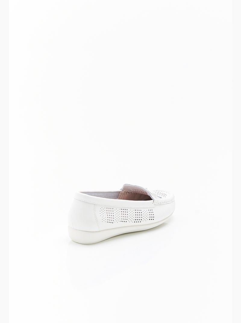Mocassins ajourés Climatyl - Damart Marron - Kiabi