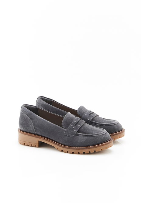 Mocassins Amortyl détails cloutés - Damart - Kiabi