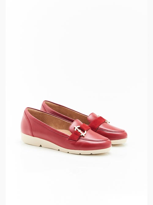 Mocassins Amortyl inspiration nautique - Damart - Kiabi Mocassins Amortyl inspiration nautique - Damart - Kiabi