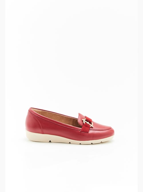 Mocassins Amortyl inspiration nautique - Damart - Kiabi Mocassins Amortyl inspiration nautique - Damart - Kiabi