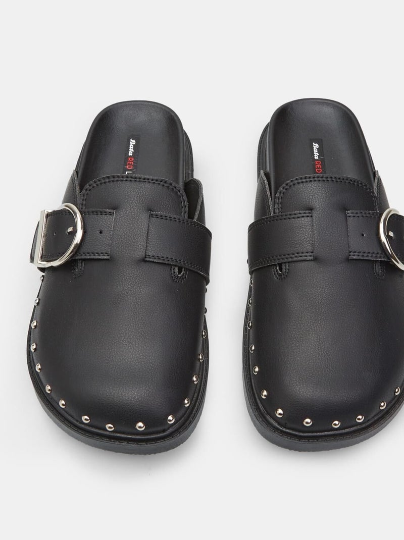 Mocassins  avec boucle et clous Bata Red Label Noir - Kiabi
