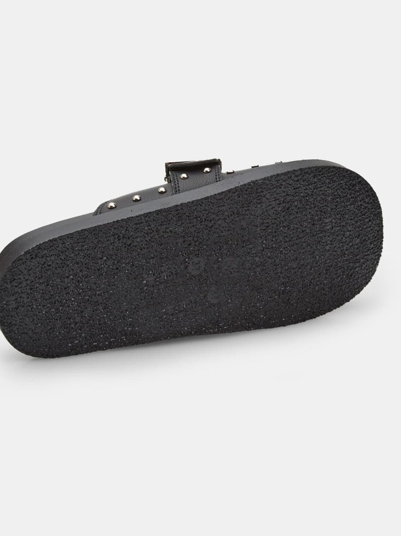 Mocassins  avec boucle et clous Bata Red Label Noir - Kiabi