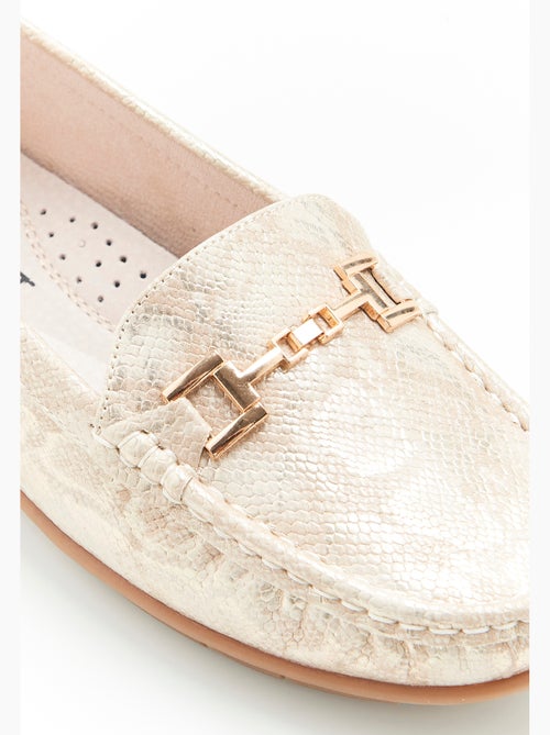 Mocassins avec boucle fantaisie - Damart - Kiabi