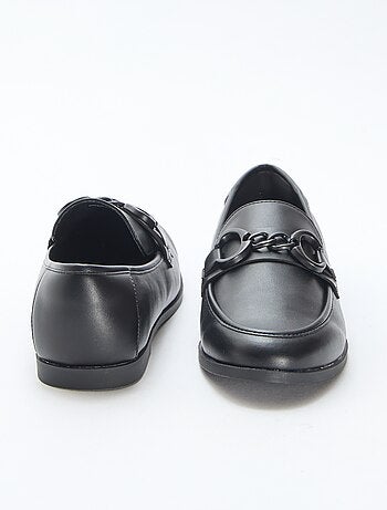 Mocassins avec chaîne