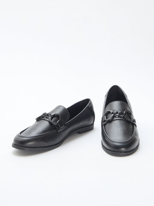 Mocassins avec chaîne - Kiabi
