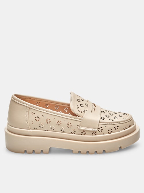 Mocassins avec fleurs BATA - Kiabi