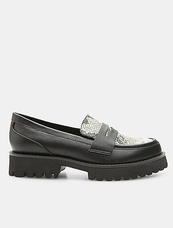 Mocassins avec imprimé python BATA