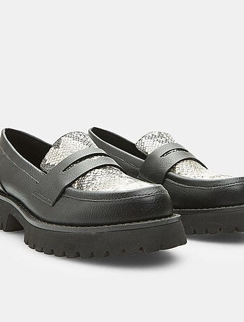 Mocassins avec imprimé python BATA