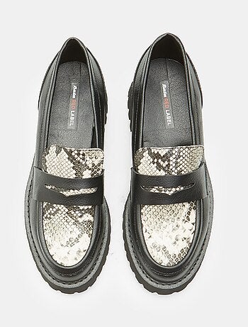 Mocassins avec imprimé python BATA