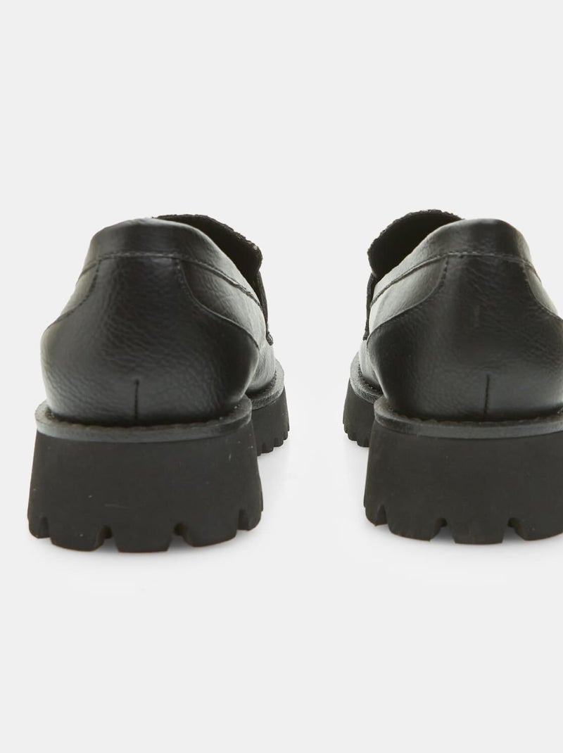 Mocassins avec imprimé python BATA Beige - Kiabi