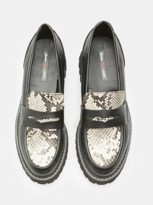 Mocassins avec imprimé python BATA - Kiabi