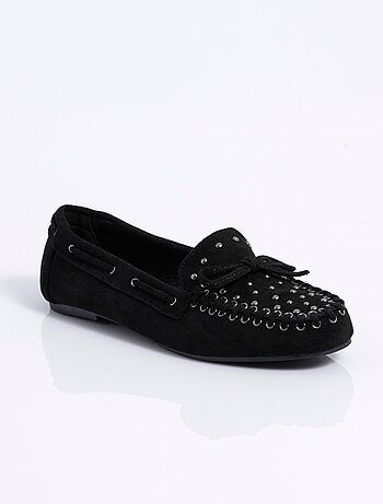 Mocassins avec liens et clous métal - AFIBEL
