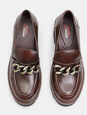 Mocassins avec talon BATA