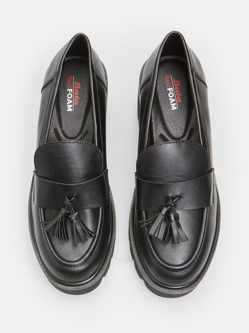 Mocassins avec talon BATA - Kiabi