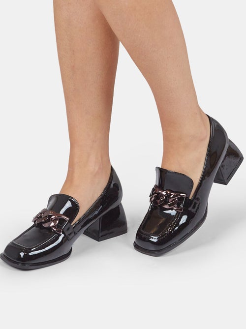 Mocassins avec talon moyen BATA - Kiabi