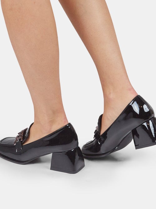 Mocassins avec talon moyen BATA - Kiabi