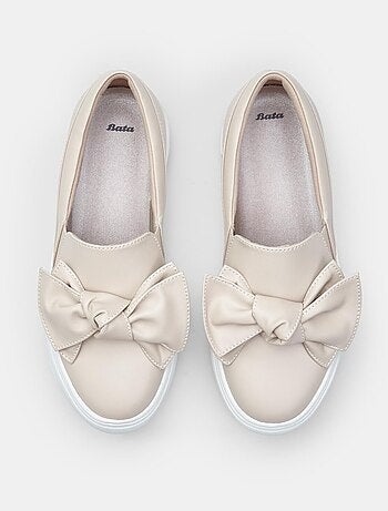 Mocassins Bata avec nœud