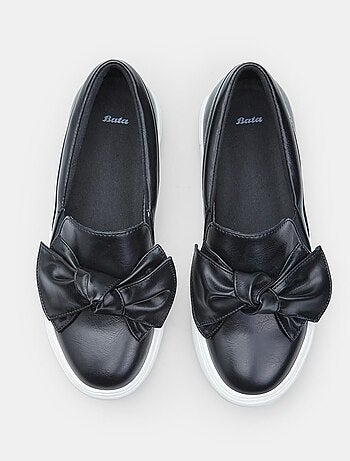 Mocassins Bata avec nœud
