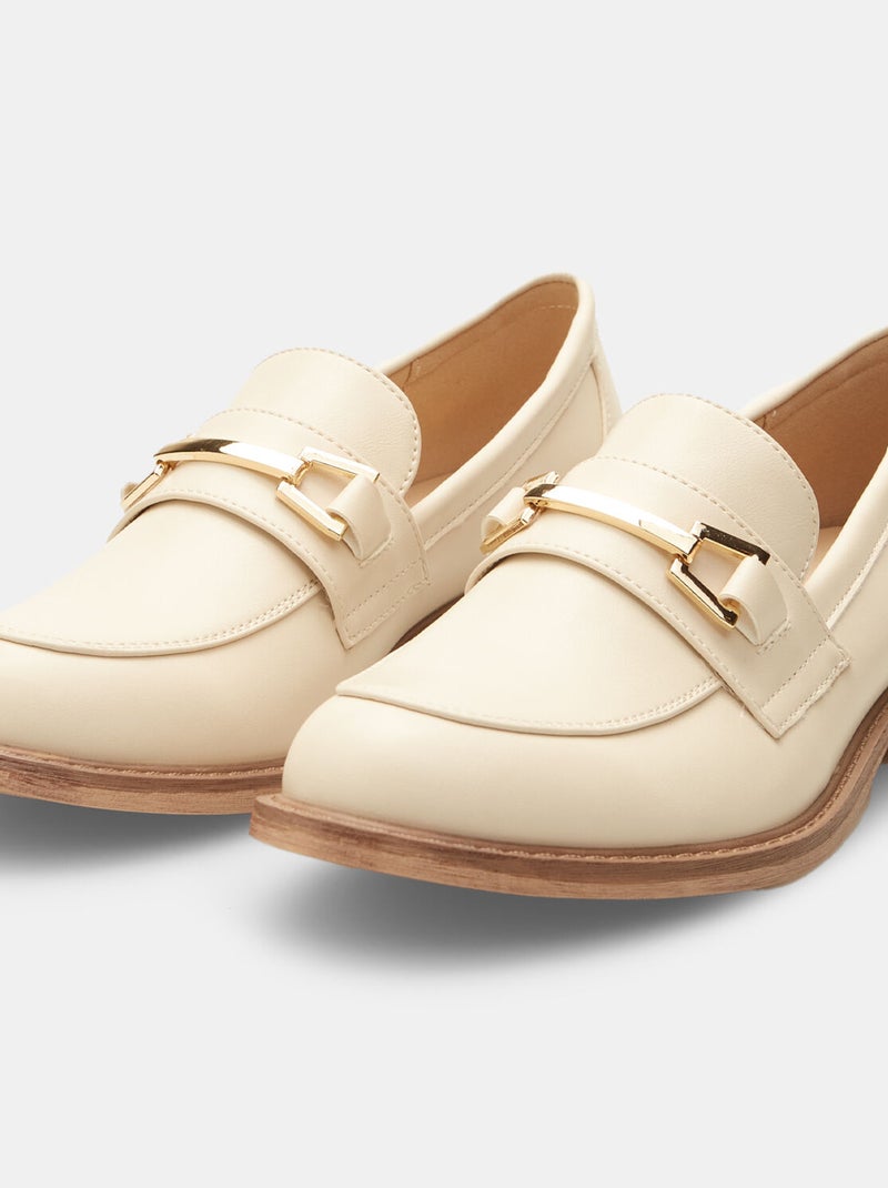 Mocassins BATA Beige - Kiabi
