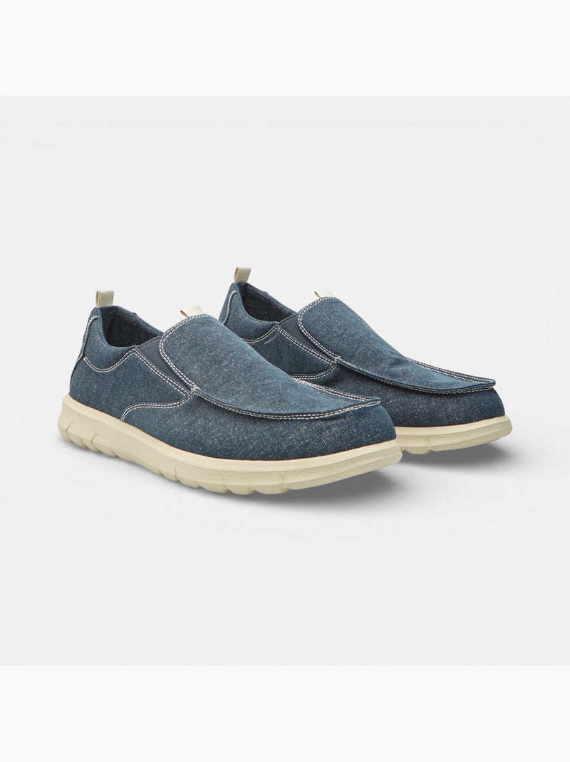 Mocassins Bata Bleu - Kiabi