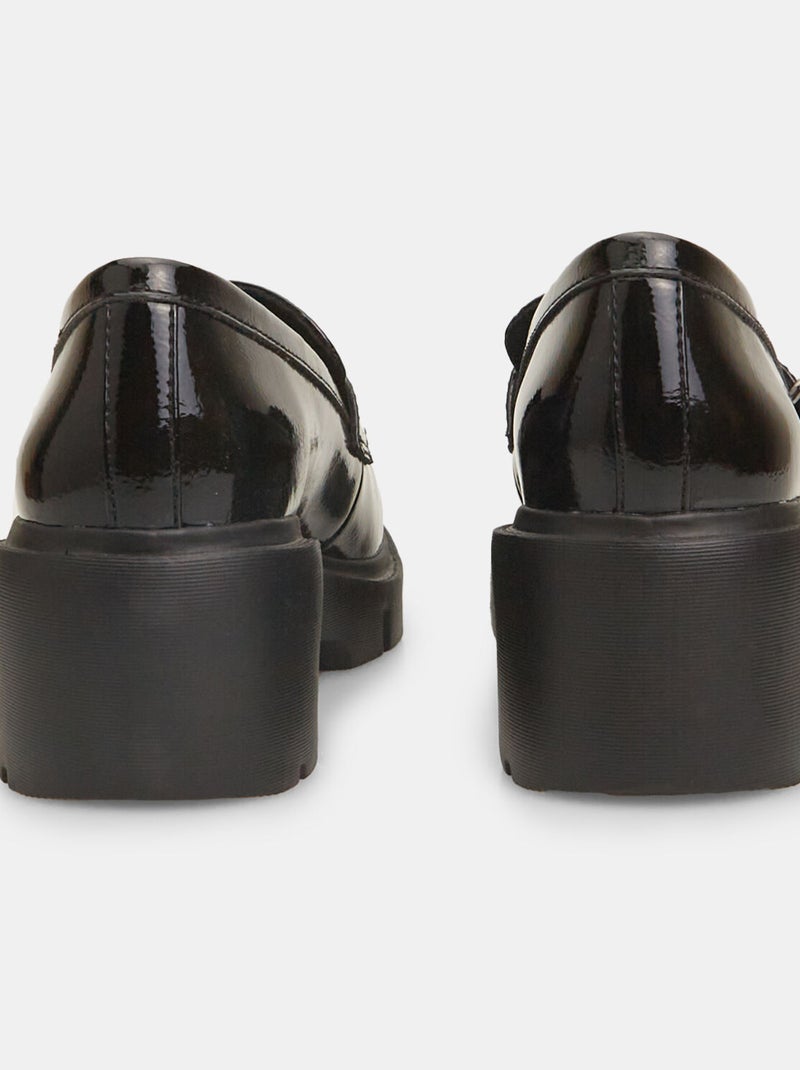 Mocassins Bata Flexible avec sangle avec boucle BATA Noir - Kiabi