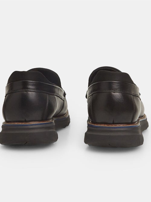 Mocassins Bata Flexible en cuir - Kiabi