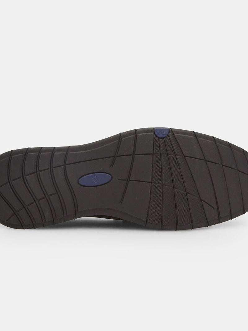 Mocassins Bata Flexible en cuir Noir - Kiabi