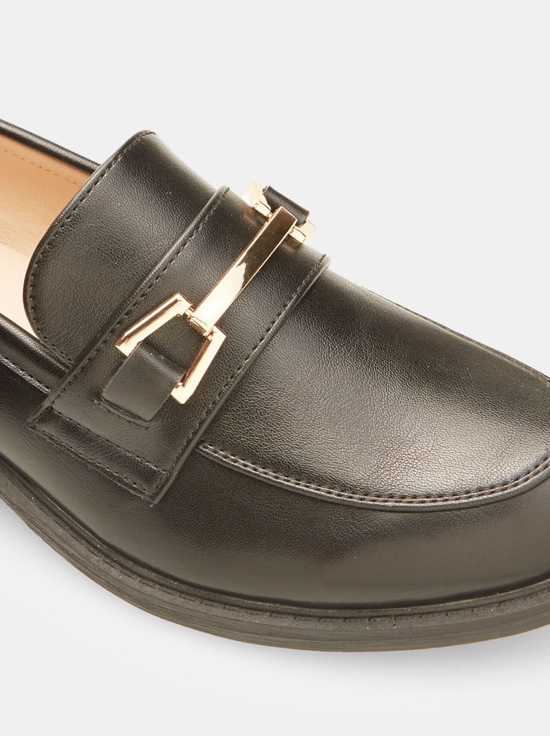 Mocassins BATA Noir - Kiabi