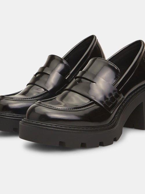 Mocassins Bata Red Label à talon bloc BATA - Kiabi