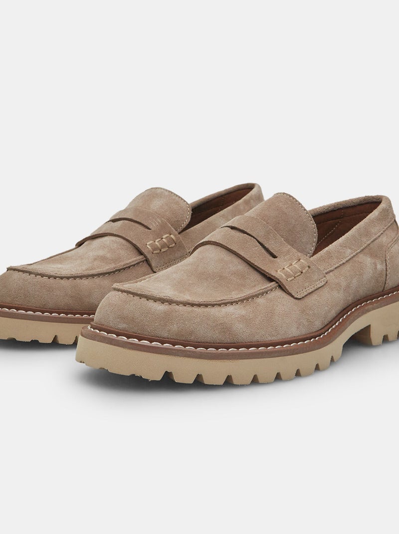 Mocassins Bata Red Label Beige - Kiabi