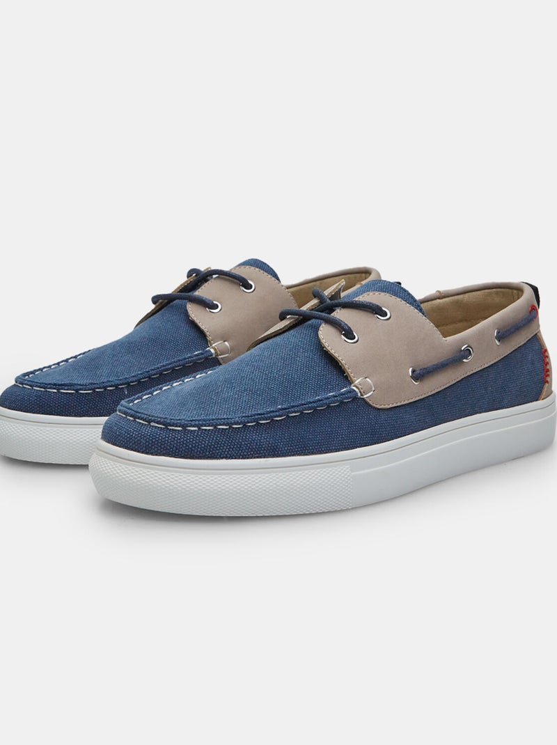 Mocassins Bata Red Label Bleu - Kiabi