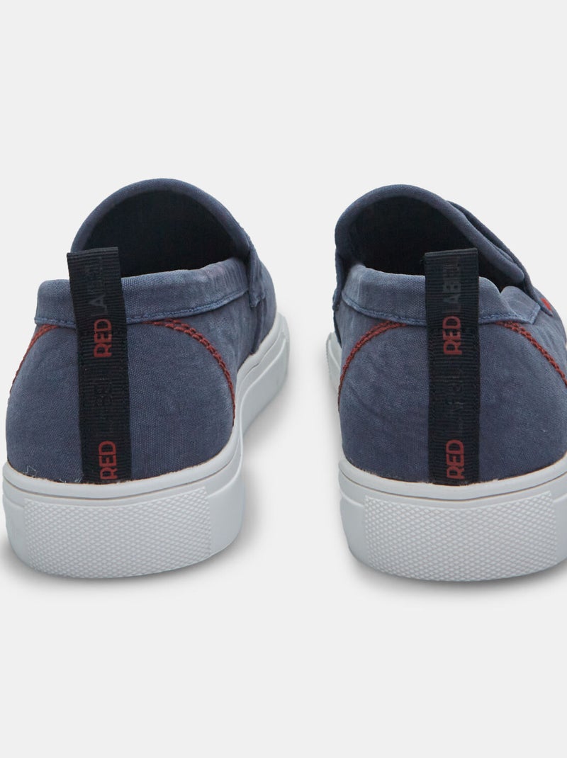 Mocassins Bata Red Label Bleu - Kiabi
